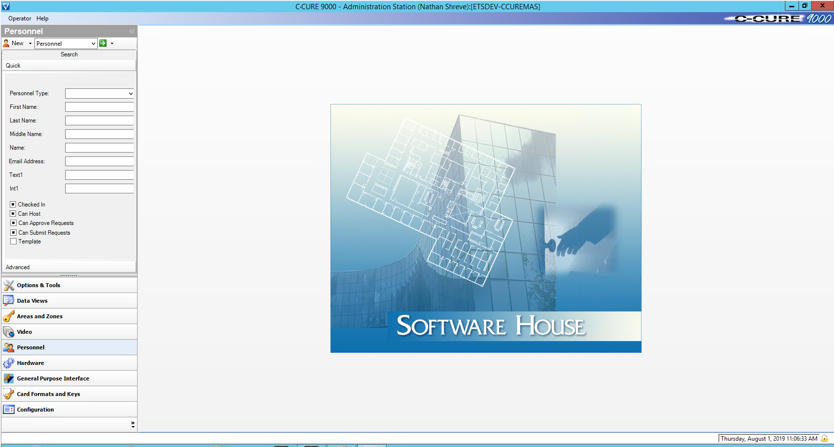 Features of Deep Embed in Software House CCURE 9000