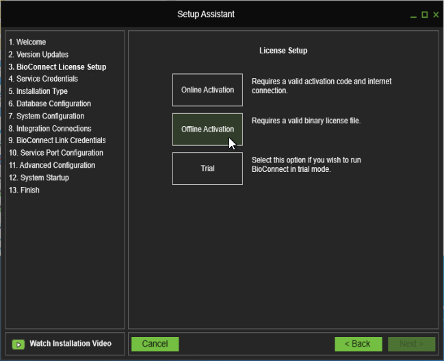 2023-02-06 BCLVDEVTECH6 BCEv51 Srv Setup Asst - LicenseSetup ChooseOfflineAct.png